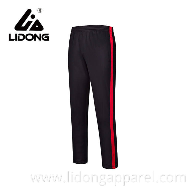 custom wholesale casual men's sports polyester track pants new design